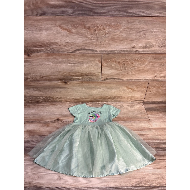 The Rolling Stones Dress Green sz 3T Green 3T