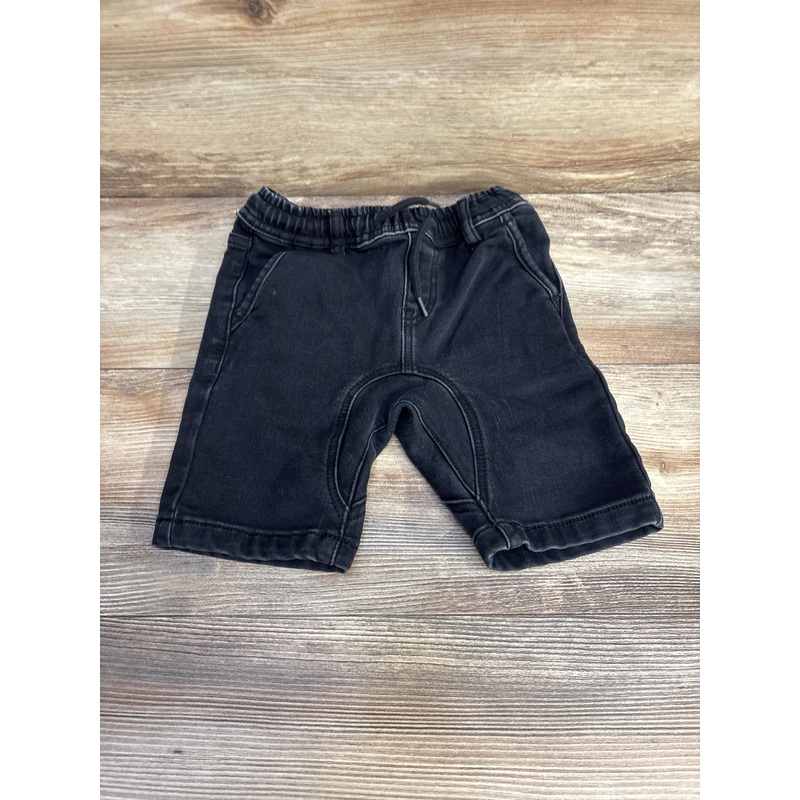 Cotton On Kids Drawstring Denim Shorts Black sz 3T Black 3T