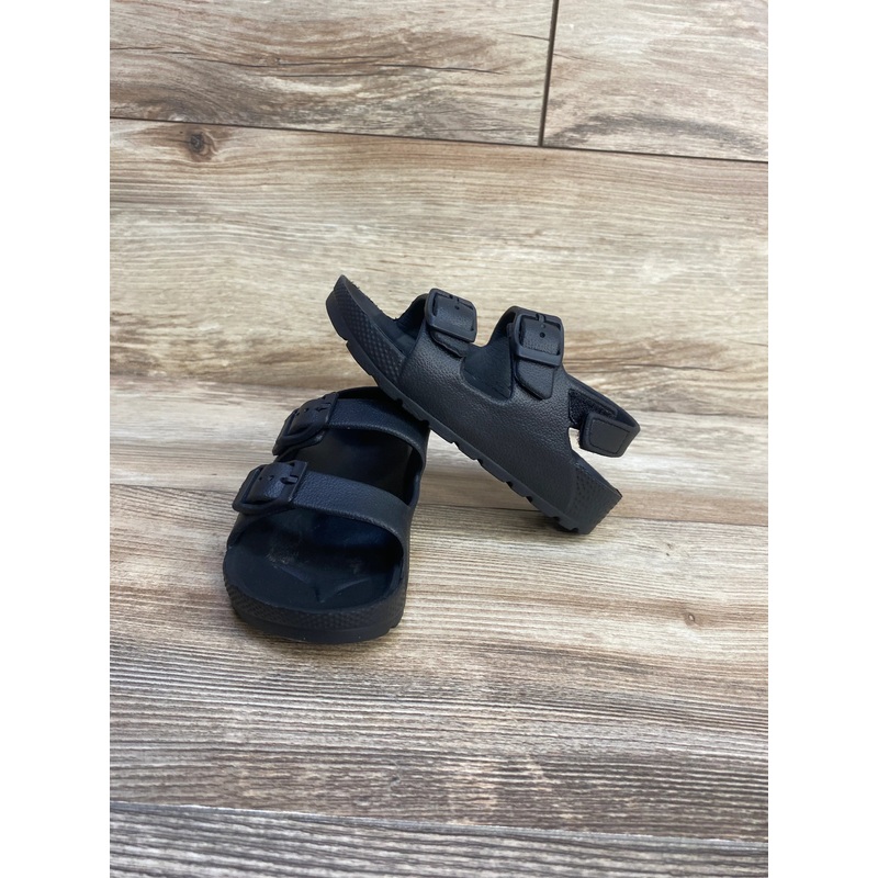 Double Strap Sandals Black sz 8c