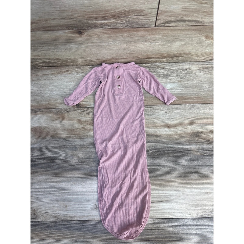 Elivia and Company Knotted Gown Pink sz 0-3m Pink Newborn