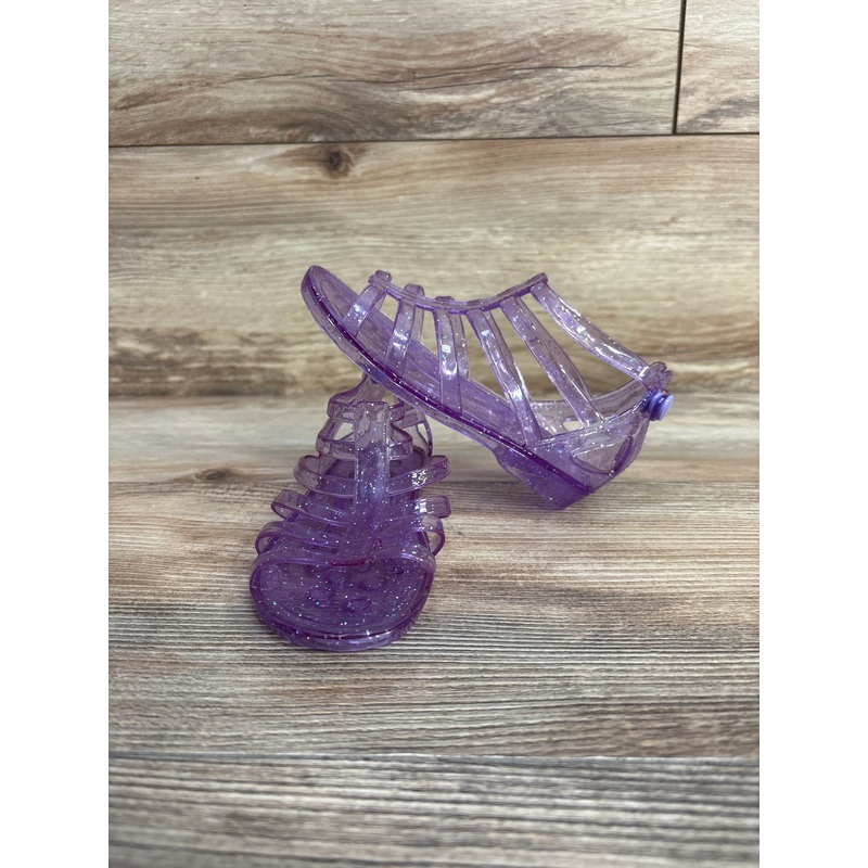 Gladiator Jelly Sandals Purple sz 7/8