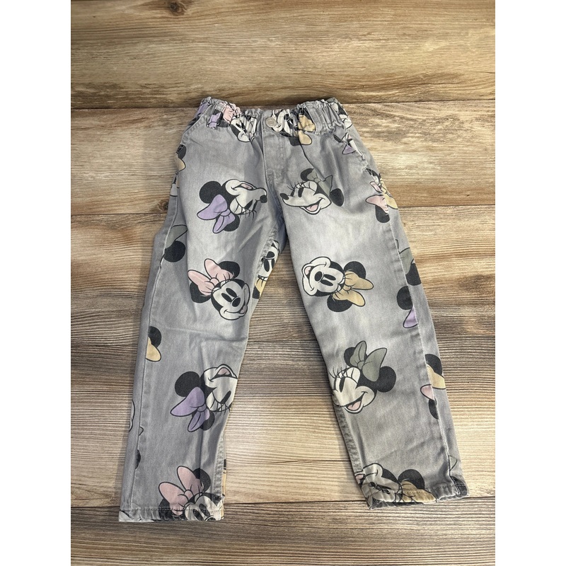 H&M Minnie Mouse Print Jeans Grey sz 4T Grey 4T