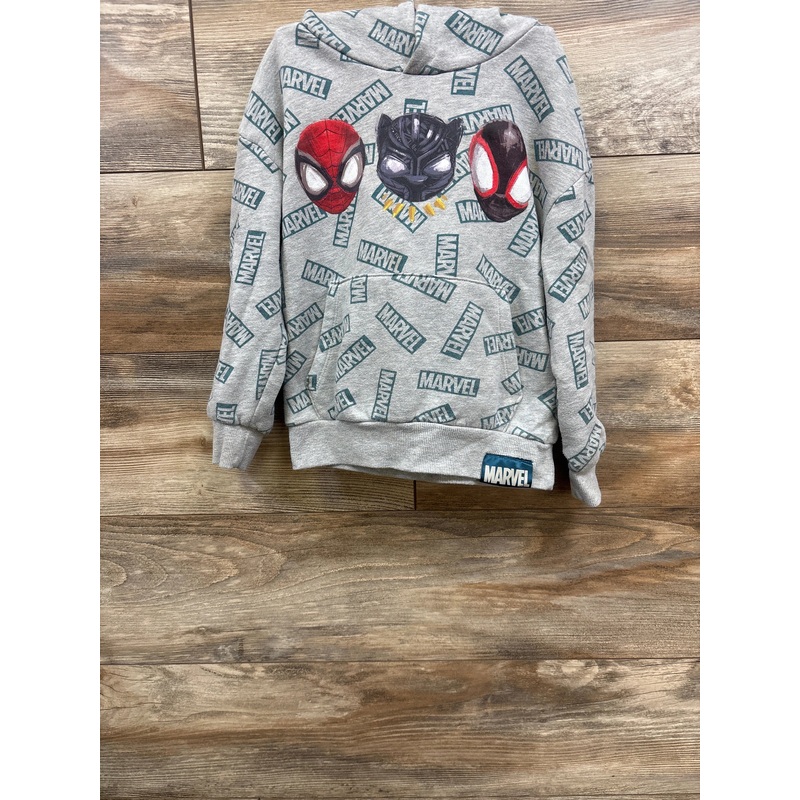 Marvel Graphic Hoodie Grey sz 4-5T Grey 4T