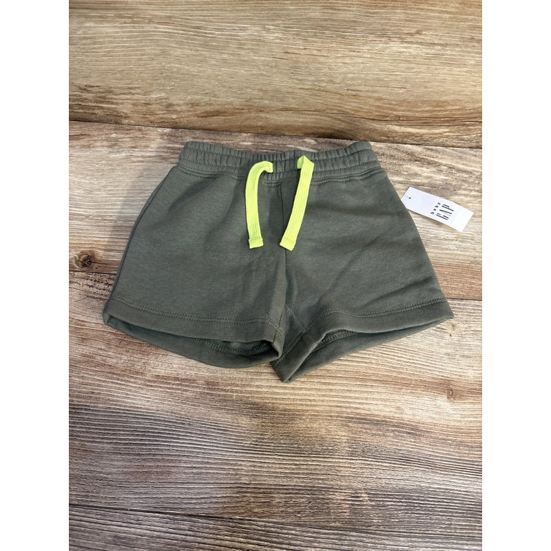 NEW Baby Gap Pull On Shorts Green sz 6-12m Green 6m