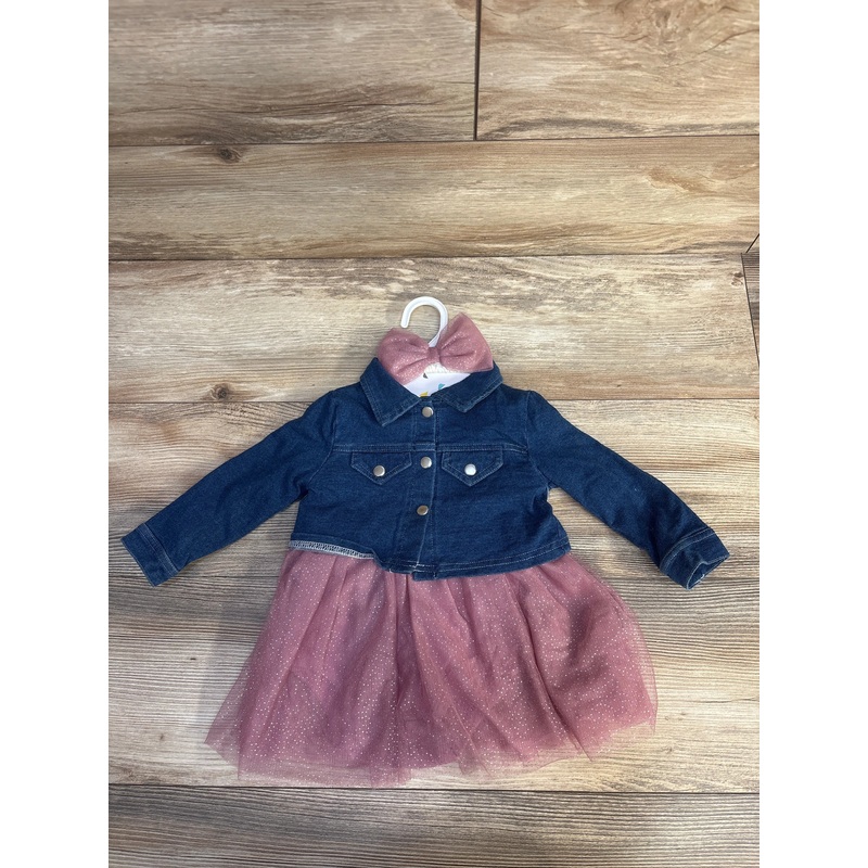 NEW Baby Starters 3pc Dress Set Blue sz 9m Blue 9m