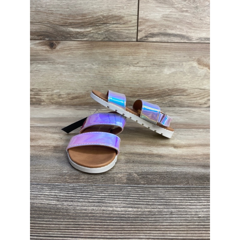 NEW Tahari Iridescent Sandals sz 8c