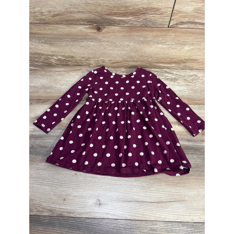 Old Navy Polka Dot Dress Purple sz 3T Purple 3T