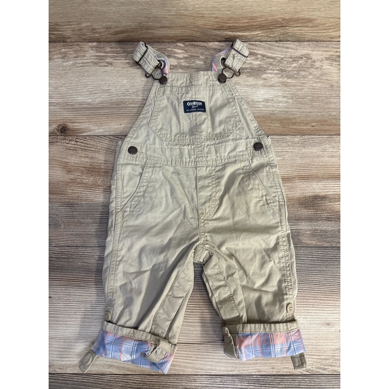 Oshkosh Overalls Tan sz 12m Tan 12m