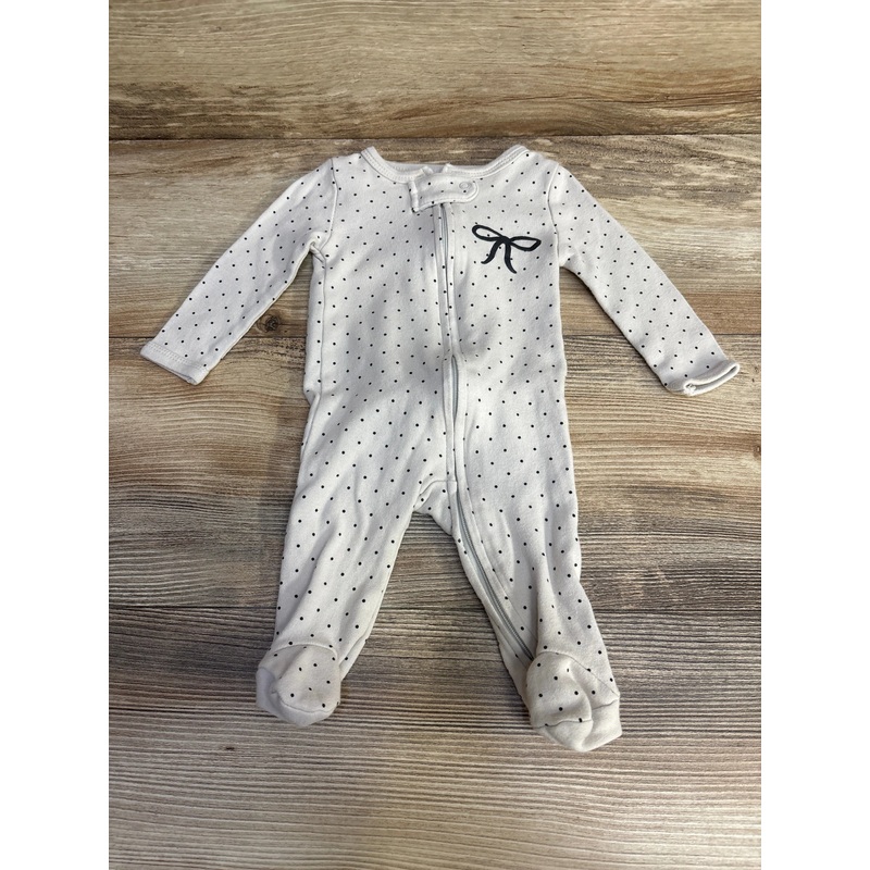 The Peanutshell Polka Dot Sleeper Beige sz 3m Beige 3m