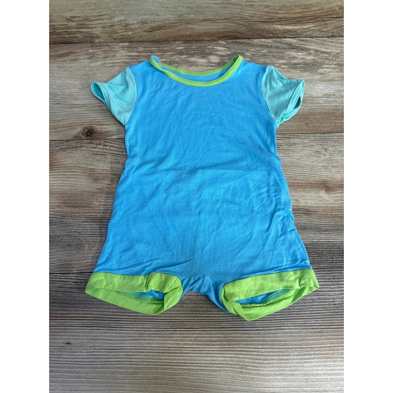 The Simple Seed Bust A Move Shorty Romper Blue sz 3-6m Blue 3m