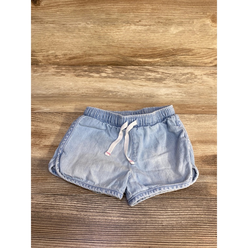 Cat & Jack Drawstring Chambray Shorts Blue sz 18m Blue 18m