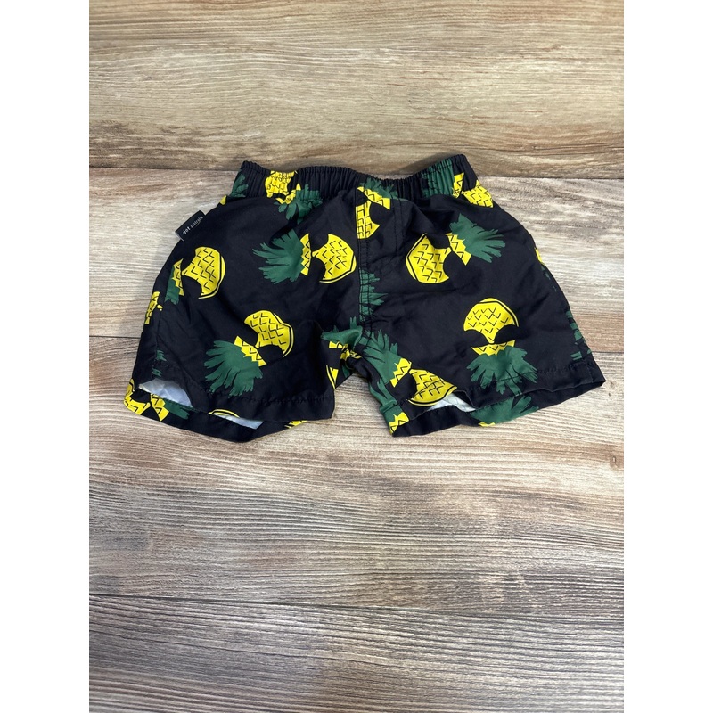Dot Australia Pineapple Swim Trunks Black sz 2T Black 2T