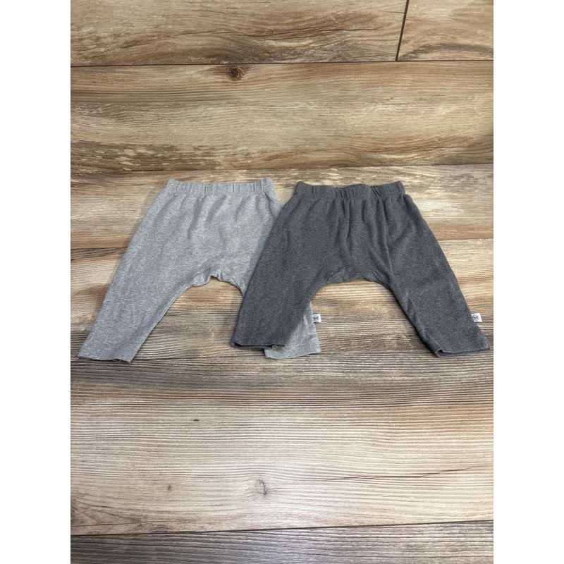Honest Baby 2pk Pants Grey sz 3-6m Grey 3m
