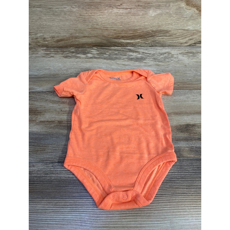 Hurley Logo Bodysuit Orange sz 9m Orange 6m