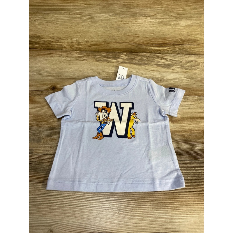 NEW Baby Gap Pixar Woody Shirt Blue sz 6-12m Blue 6m