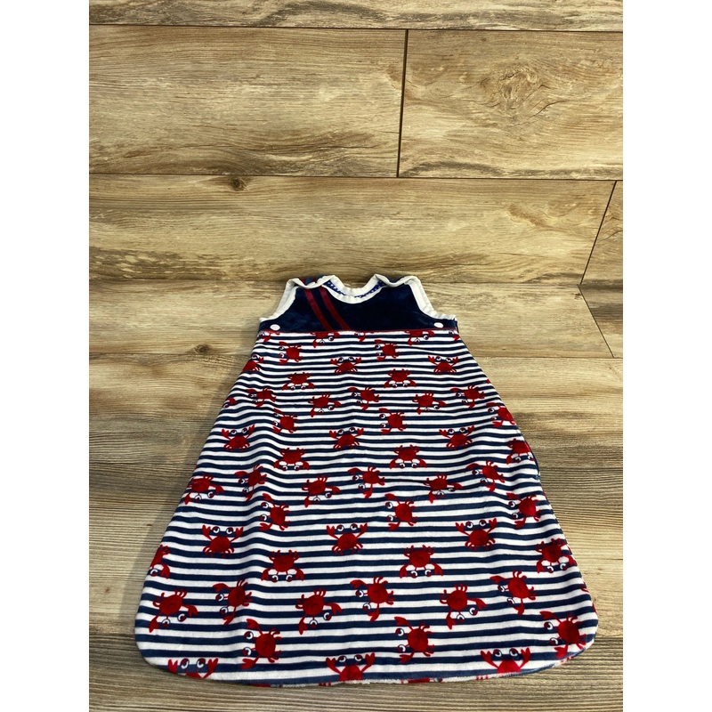 NEW Bumbershoots by Nana Dancing Crabs Sleep Sack Navy sz 0-3m Navy Newborn