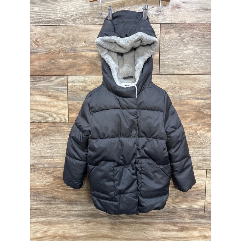 Old Navy Water Resistant Fleece Lined Jacket Grey sz 4T Grey 4T