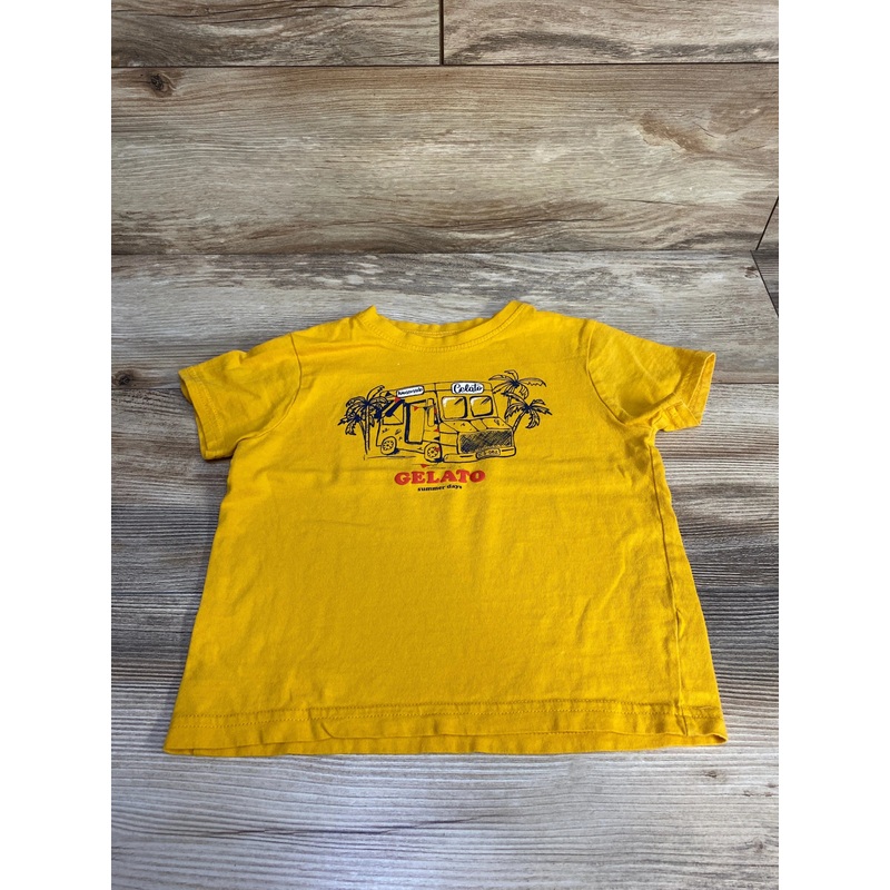 Primark Gelato Shirt Yellow sz 3-4T Yellow 3T