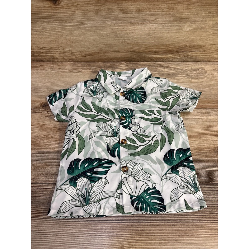 Button Up Shirt White sz 2-3T White 2T