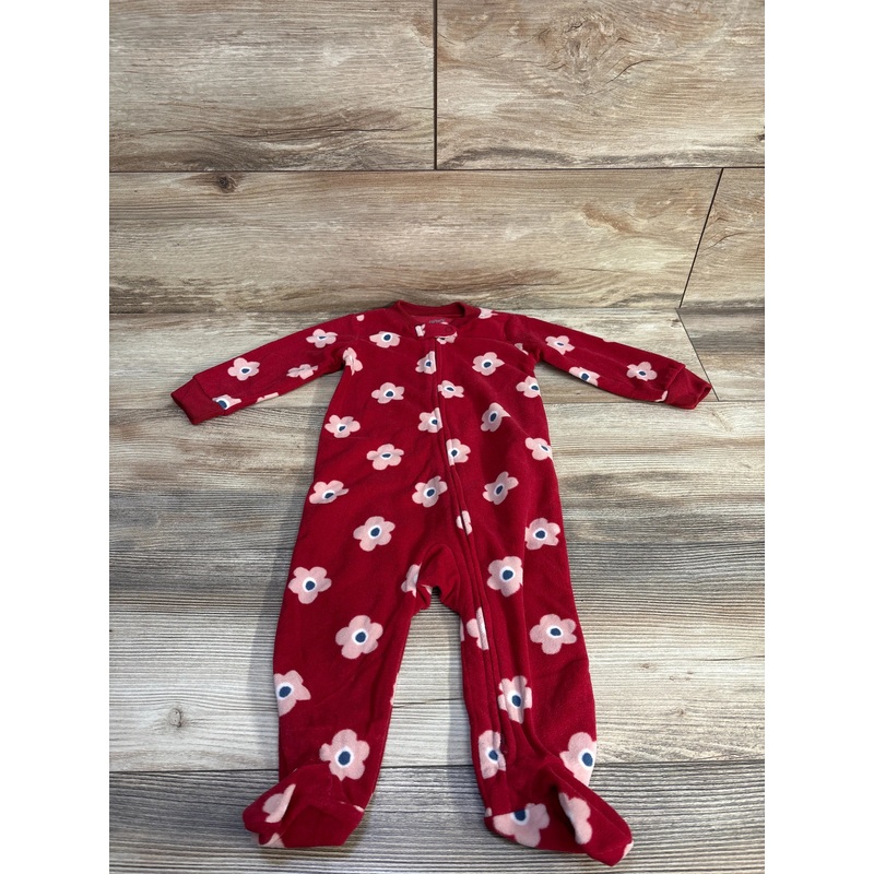 Carter’s Floral Blanket Sleeper Red sz 9m Red 9m