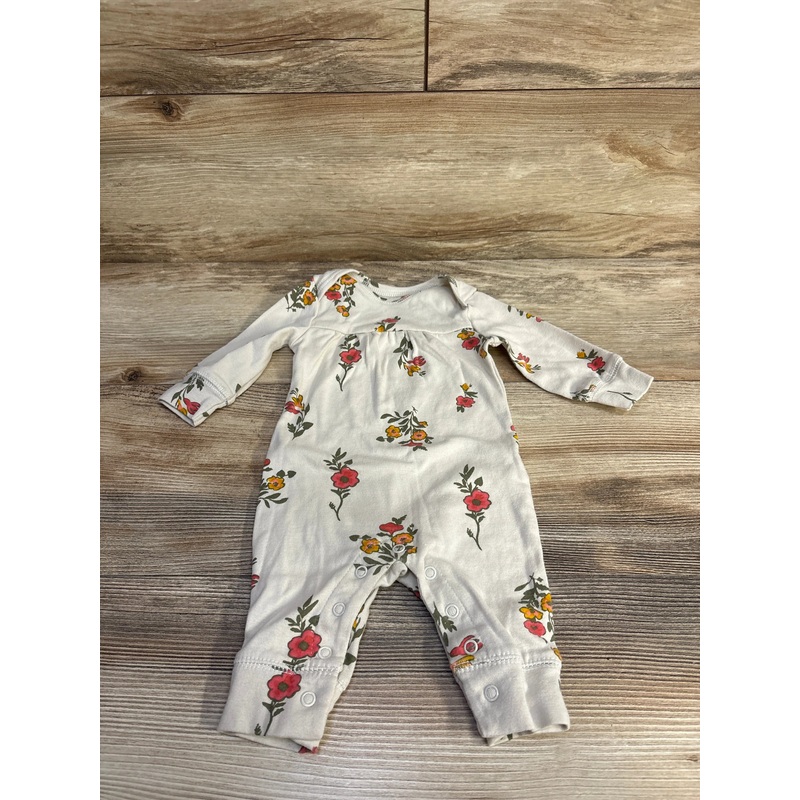 Carter’s Floral Coverall Beige sz 3m Beige 3m