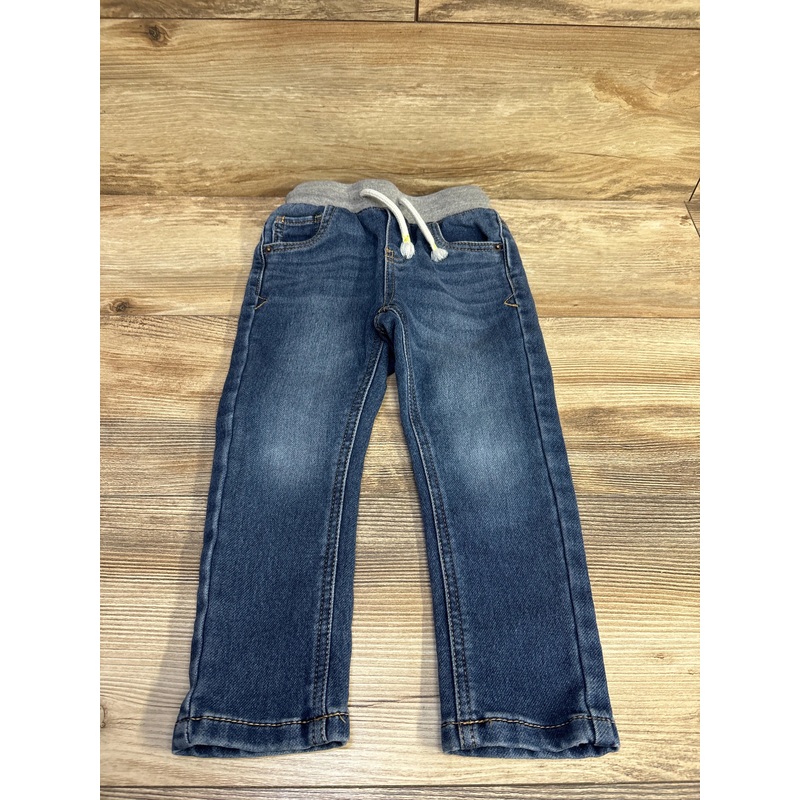 Cat & Jack Drawstring Skinny Jeans Blue sz 3T Blue 3T