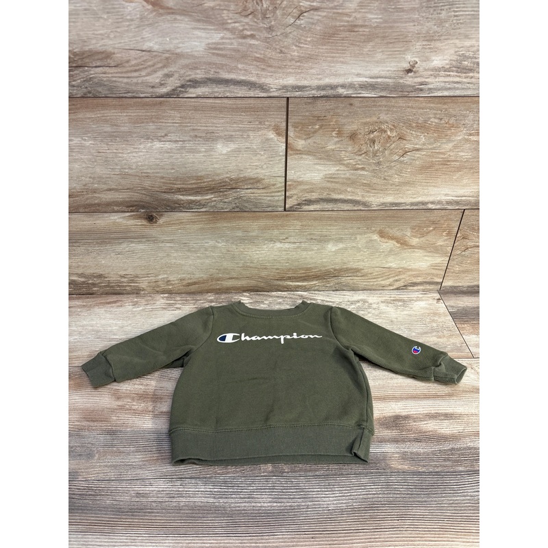 Champion Logo Sweatshirt Green sz 12m Green 12m