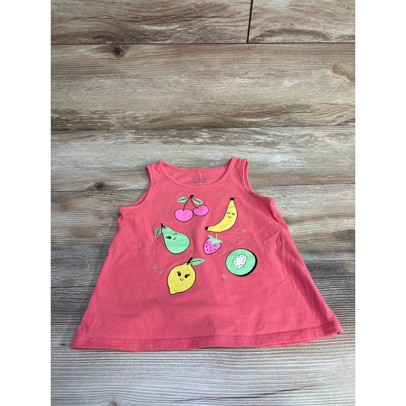 Children’s Place Fruit Tank Top Pink sz 3T Pink 3T