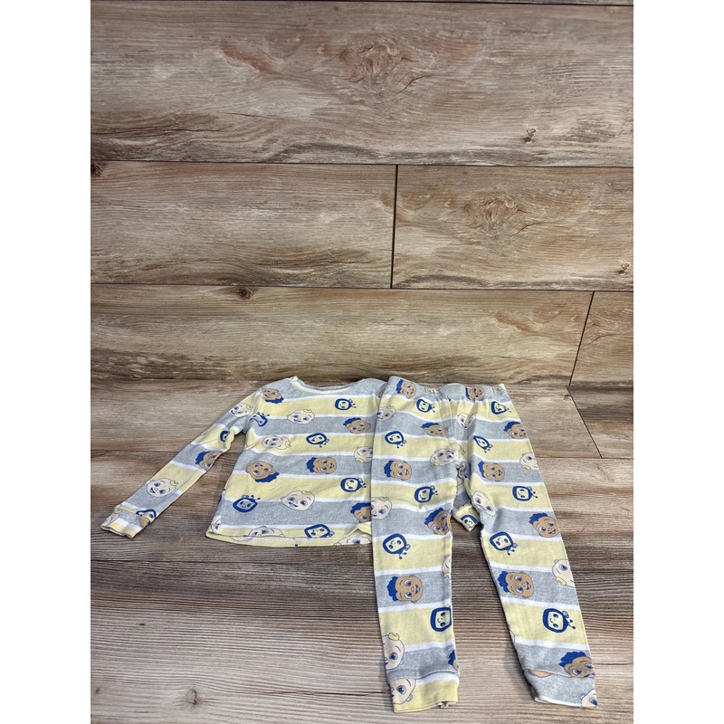 Cocomelon 2pc Pajama Set Yellow sz 4T Yellow 4T