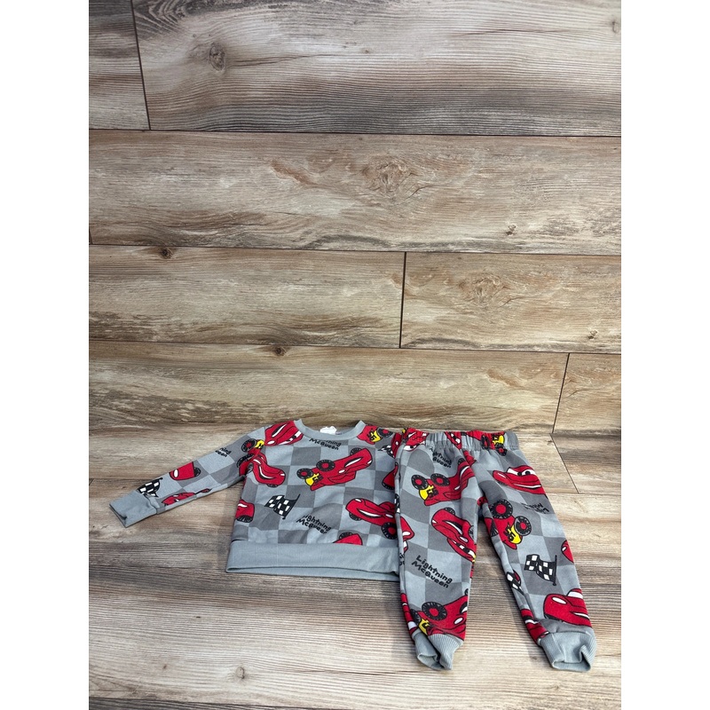 Disney Pixar Cars 2pc Sweatshirt & Joggers Grey sz 2T Grey 2T