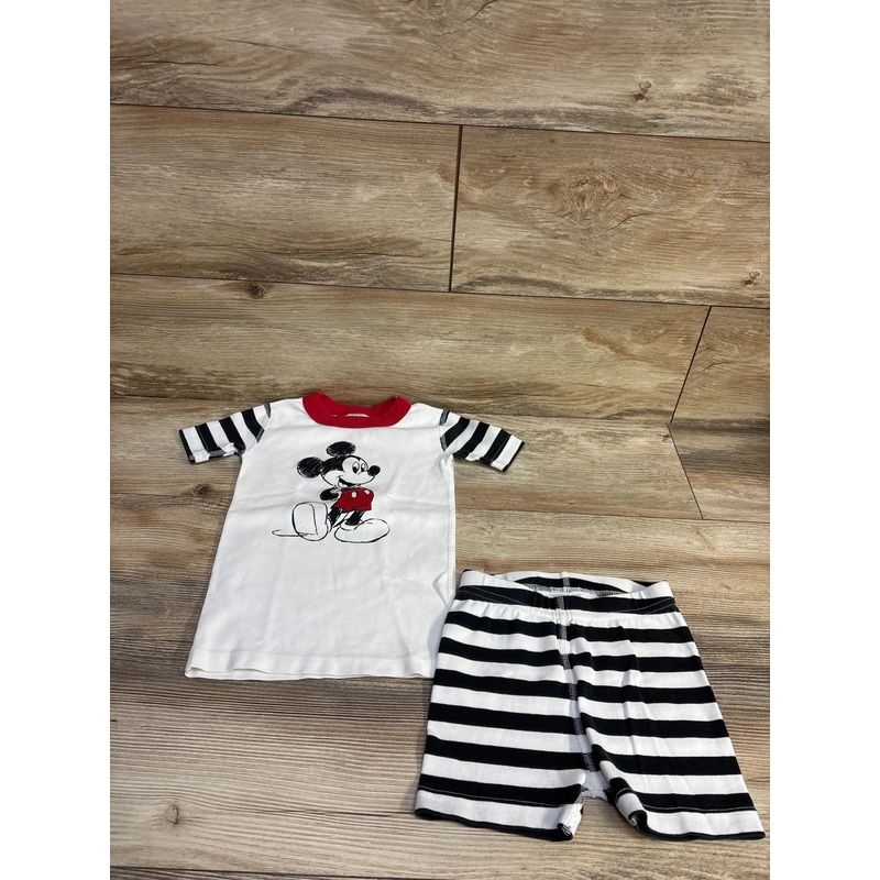 Hanna Andersson x Disney Mickey Mouse Pajama Set White sz 4T White 4T
