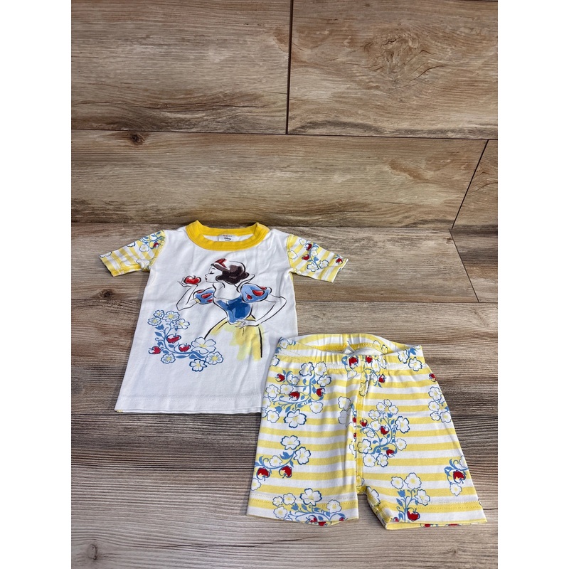 Hanna Andersson x Disney Snow White Pajama Set White sz 3T White 3T