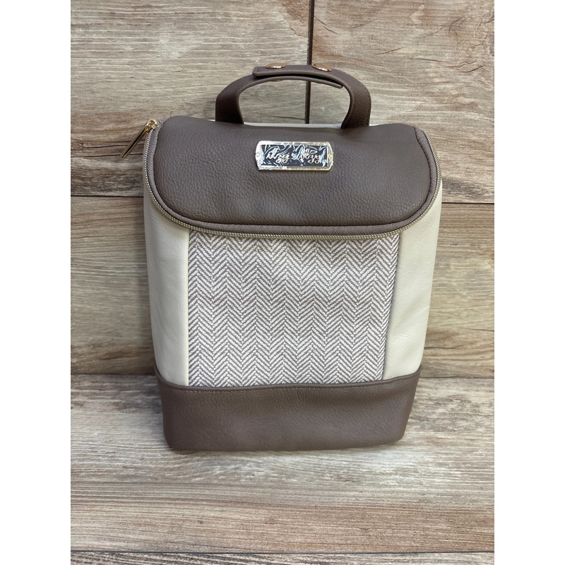 Itzy Ritzy Chill Like a Boss Stroller Bottle Bag Cooler in Vanilla Latte