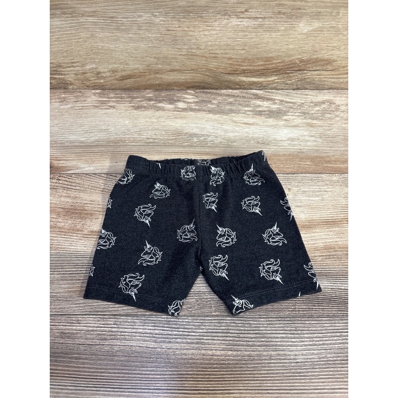 Jumping Beans Unicorn Bike Shorts sz 18m Grey 18m