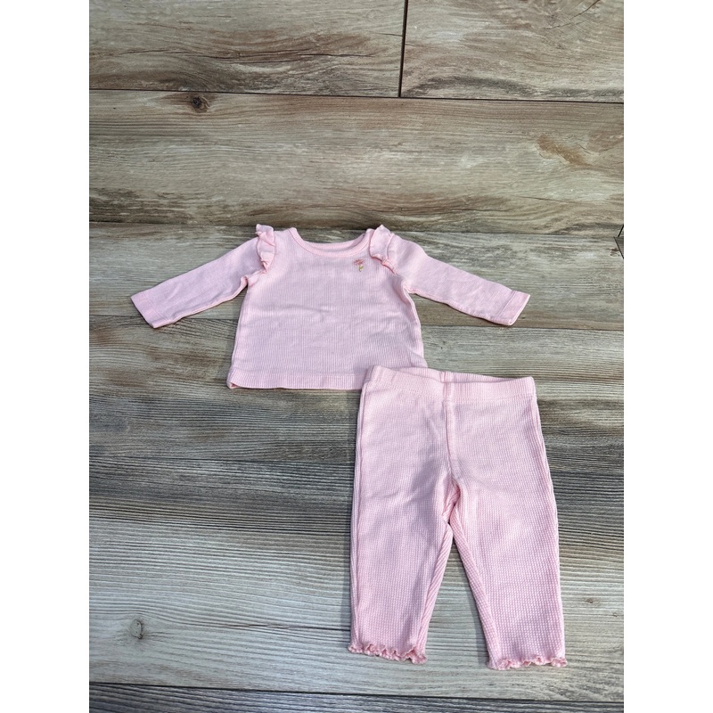 Just One You 2pc Thermal Shirt & Pants Pink sz 3m Pink 3m