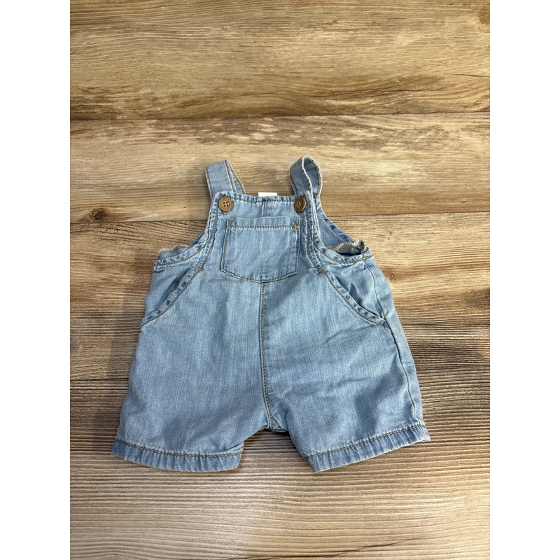 Little Planet Chambray Shortall Blue sz 3m Blue 3m
