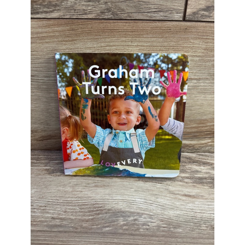 Lovevery Graham Turns Two Board Book Used