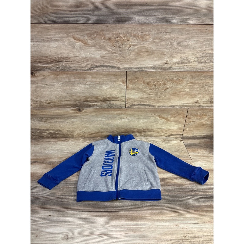 MBA Kids Golden State Warriors Fleece Jacket Blue sz 3T Blue 3T