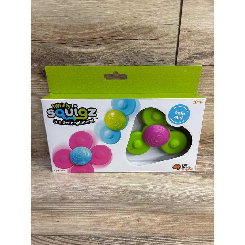 NEW Fat Brain Toys Whirly Squigz