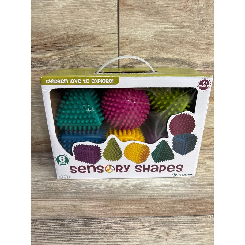 NEW Hedstrom Sensory Shapes 6pk