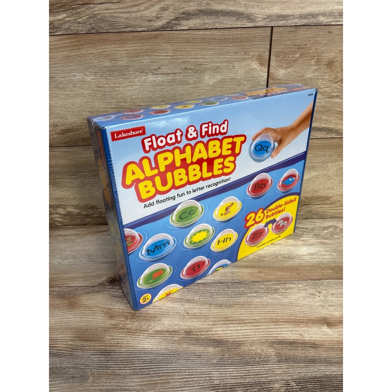 NEW Lakeshore Float & Find Alphabet Bubbles