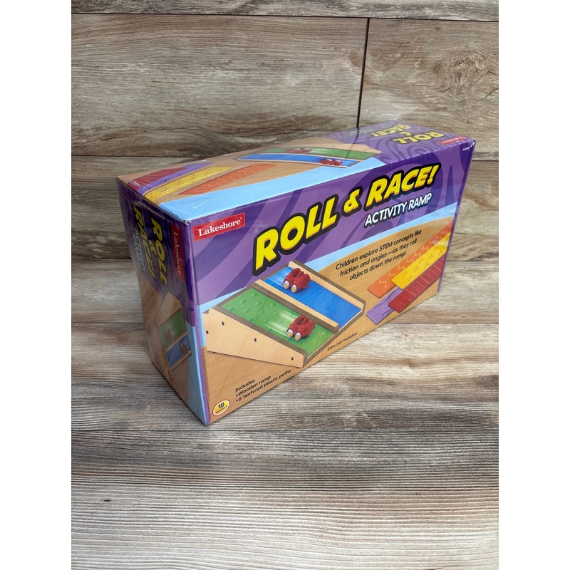 NEW Lakeshore Roll & Race! Activity Ramp