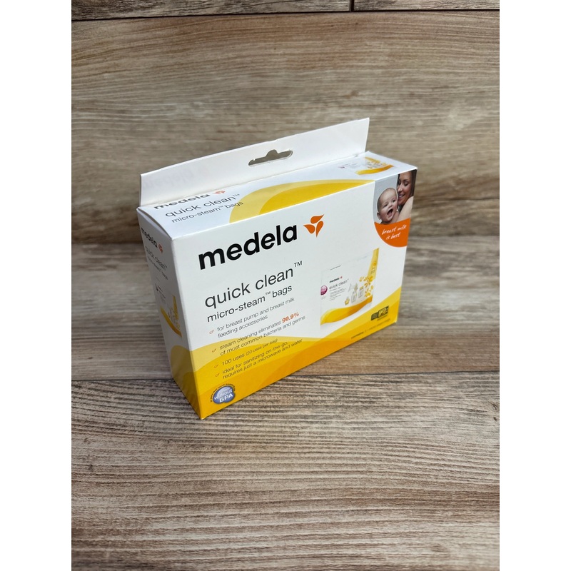 NEW Medela Quick Clean Micro-Steam Bags 5ct