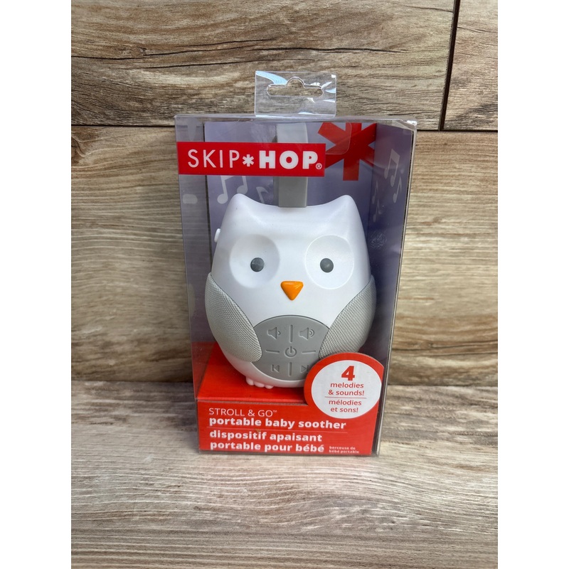 NEW Skip Hop Stroll & Go Portable Owl Soother