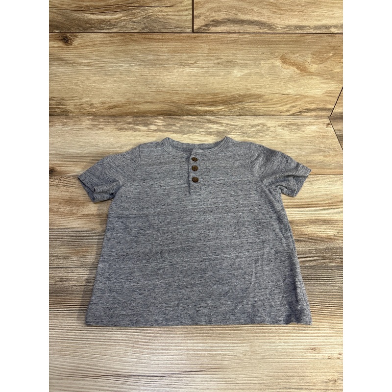 Old Navy Henley Shirt Grey sz 3T Grey 3T