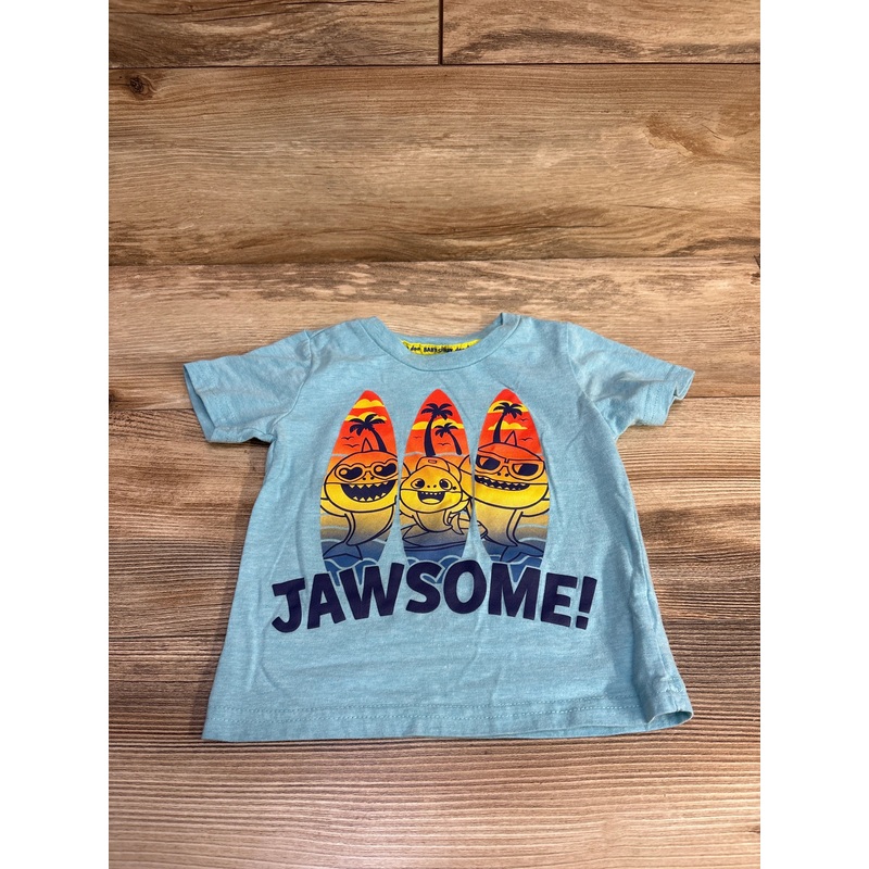 Pinkfong Baby Shark Shirt Blue sz 2T Blue 2T