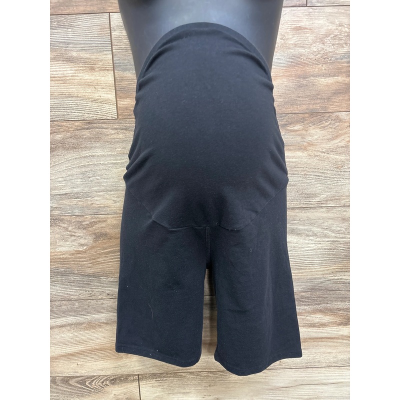 Sonoma Maternity Over The Belly Bike Shorts Black sz Medium Black Maternity Medium