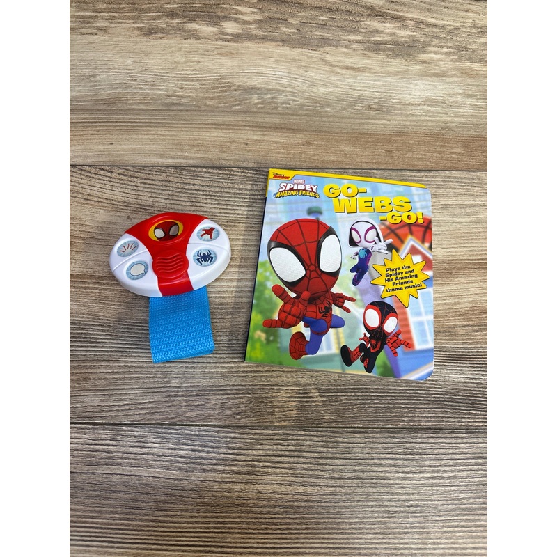Spidey and His Amazing Friends: Go-Webs-Go! Sound Book and Wristband
