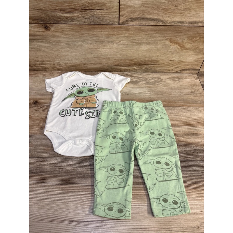 Star Wars 2pc Bodysuit & Pants White sz 3-6m White 3m