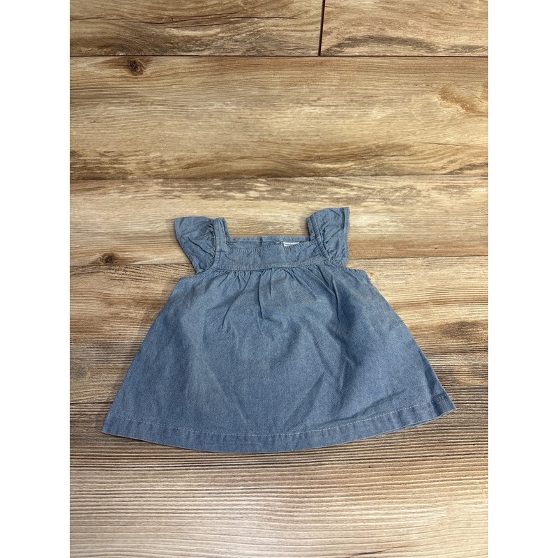 Carter’s Chambray Top Blue sz 9m Blue 9m